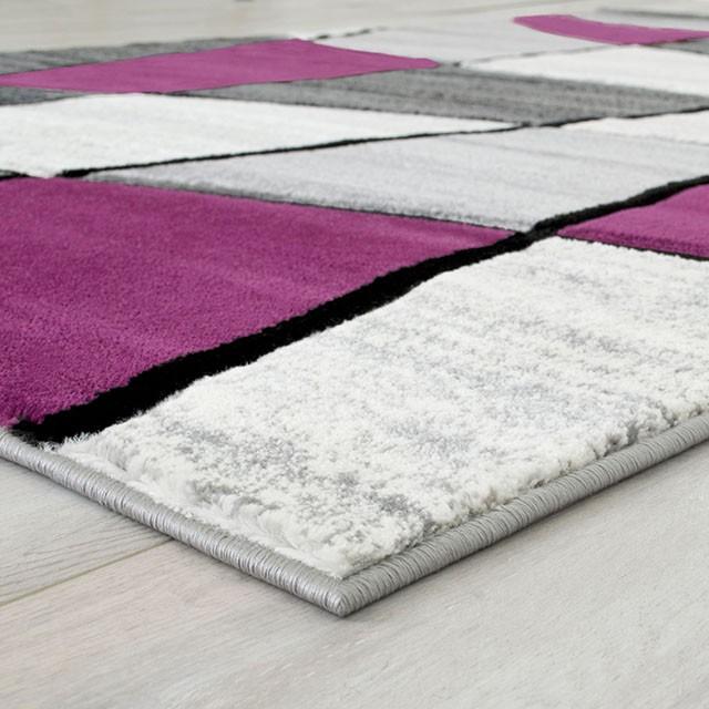 سجادة نيكسار رمادية/أرجوانية بمقاس 5' × 7'
