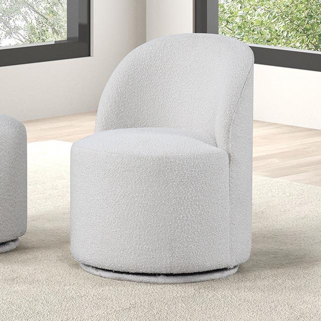 Silla giratoria de comedor Broager