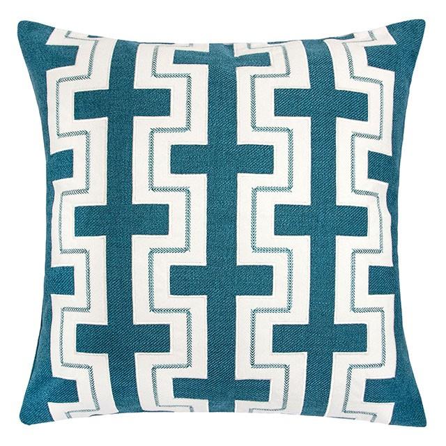 Almohada Kari Teal de 20" X 20", Turquesa