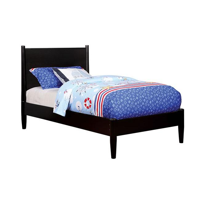 Cama LENNART II Blanca y Negra Cal.King, E.King, Full, Queen, Twin