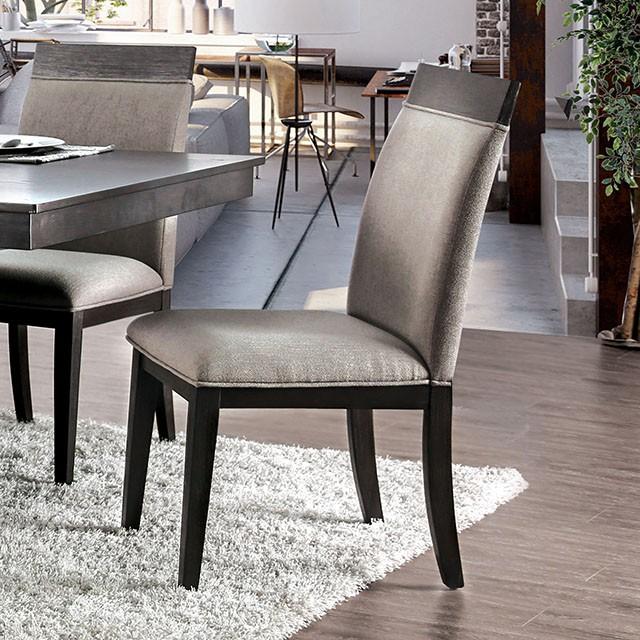 Silla auxiliar Modoc Espresso/Beige (2/CTN)