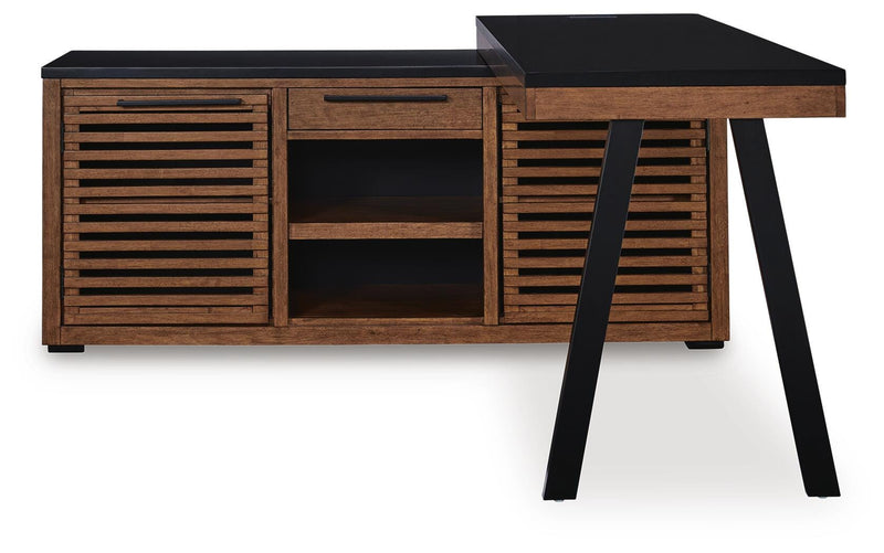 Aparador Kallari con extensión de escritorio