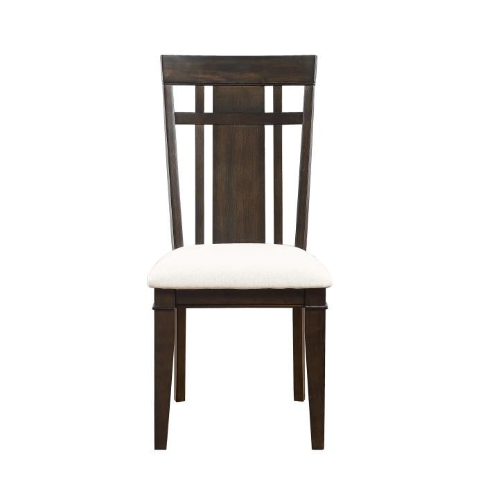 Silla auxiliar Makah en marrón oscuro (juego de 2)