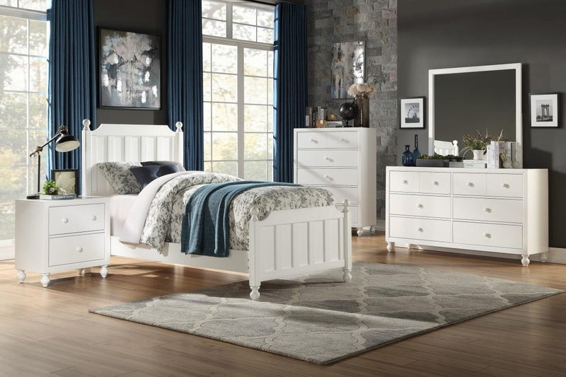 Espejo Wellsummer en blanco 1803W-6