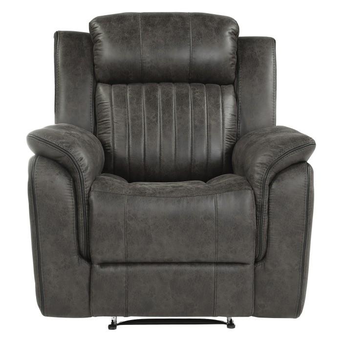 كرسي استرخاء Centeroak باللون الرمادي 9479BRG-1