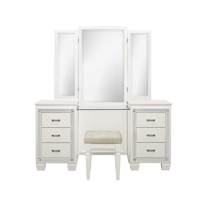 Tocador Allura con espejo en blanco 1916W-15