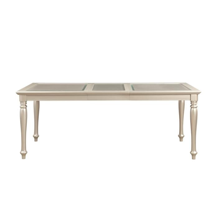 Mesa de comedor Celandine en plata 1928-78NG