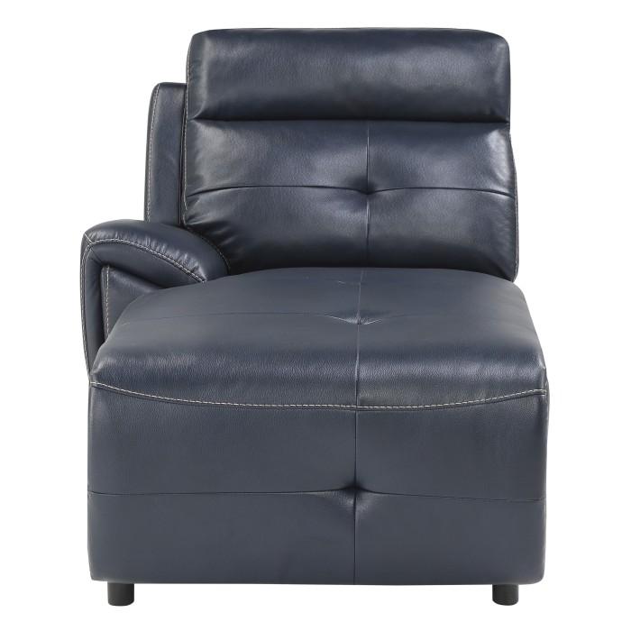 Chaise lateral izquierda Avenue en Azul Marino 9469NVB-LC