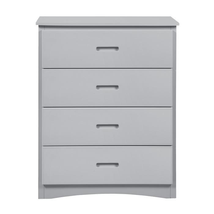 Cómoda de 4 cajones Orion en gris B2063-9
