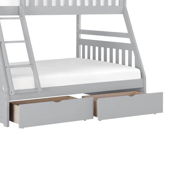 Cajas de almacenamiento Orion en gris B2063-T