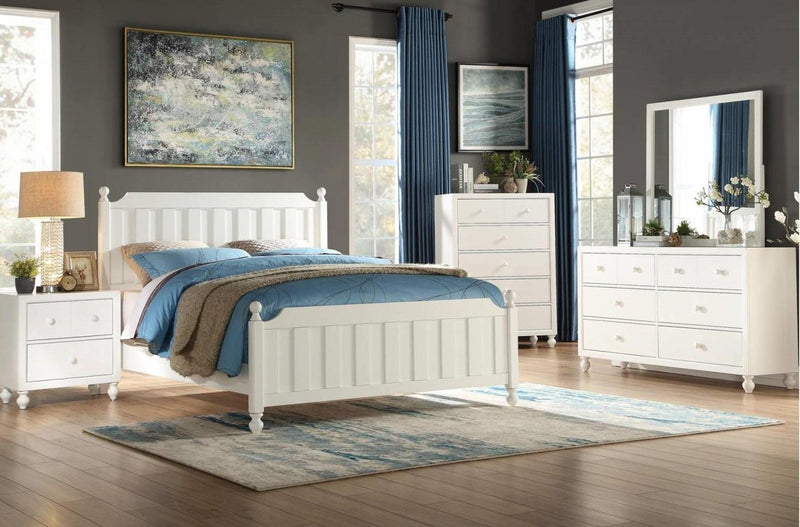 Espejo Wellsummer en blanco 1803W-6