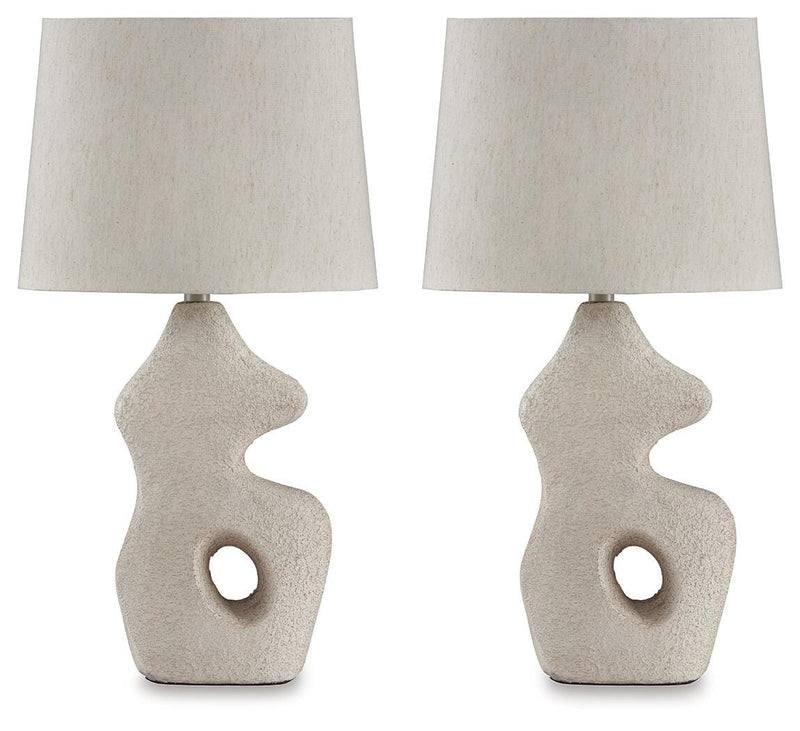 Lámpara de mesa Chadrich (juego de 2)