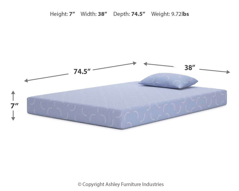 Colchón y almohada iKidz Ocean