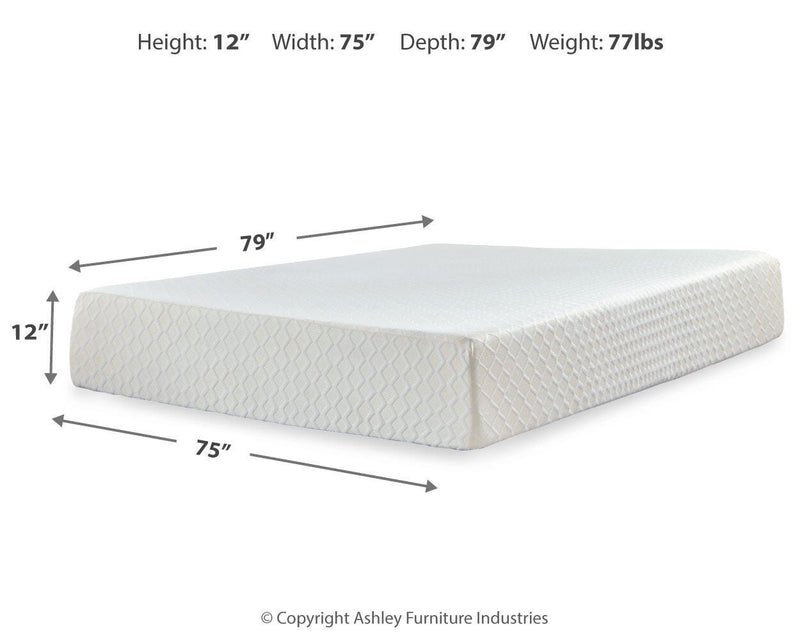 Chime 12 Inch Memory Foam Mattress in a Box