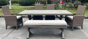 Mesa de comedor de exterior Laguna Heights