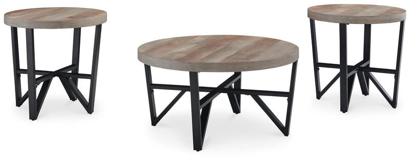 Mesa Deanlee (juego de 3)