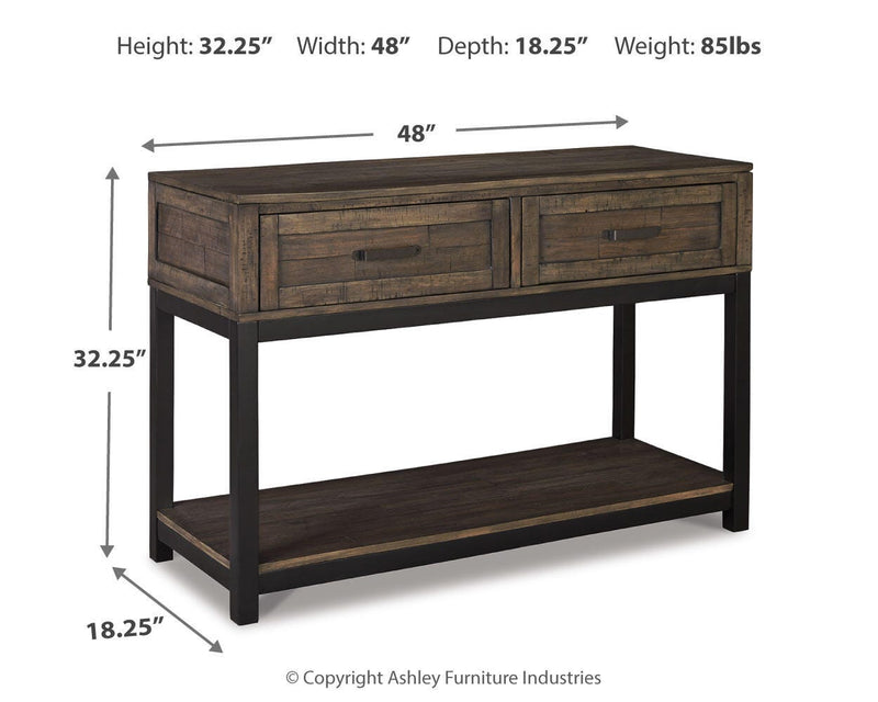 Mesa de centro/consola Johurst