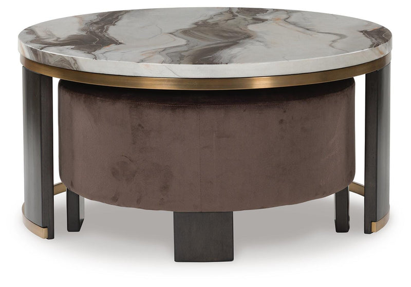 Mesa de centro apilable Jazmore (juego de 2)