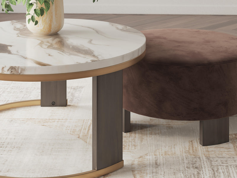 Mesa de centro apilable Jazmore (juego de 2)