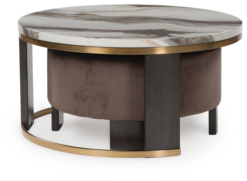 Mesa de centro apilable Jazmore (juego de 2)