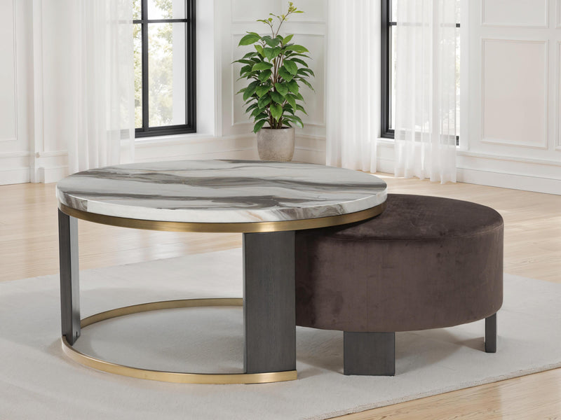 Mesa de centro apilable Jazmore (juego de 2)