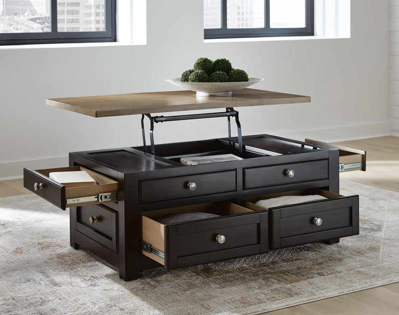 Mesa de centro elevable Drazmine