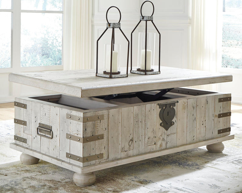 Mesa de centro Carynhurst con tapa elevable