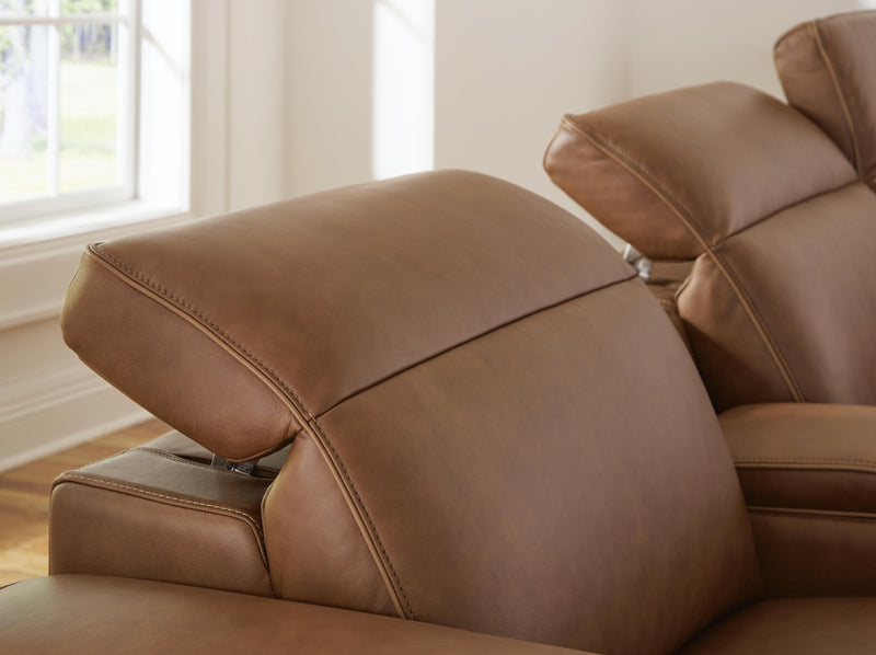 Seccional reclinable eléctrico Magic Man de 5 piezas