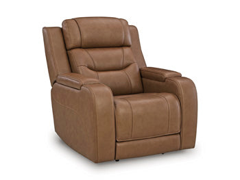 Sillón reclinable Knightington con asientos de audio