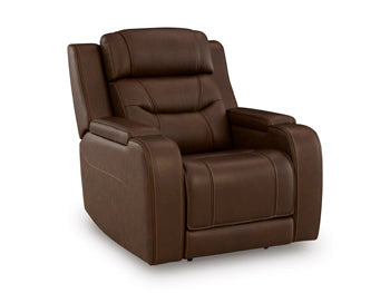 Sillón reclinable Knightington con asientos de audio