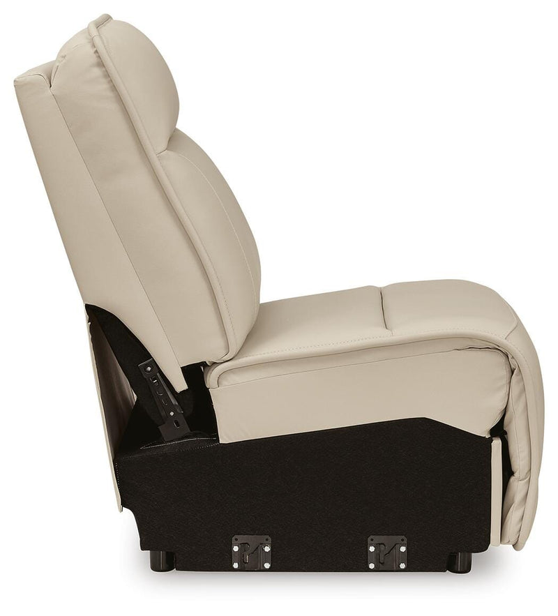 Seccional reclinable Double Deal con consola