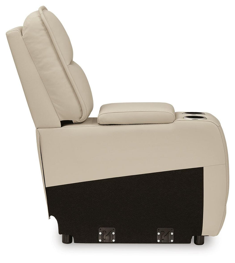 Seccional reclinable Double Deal con consola