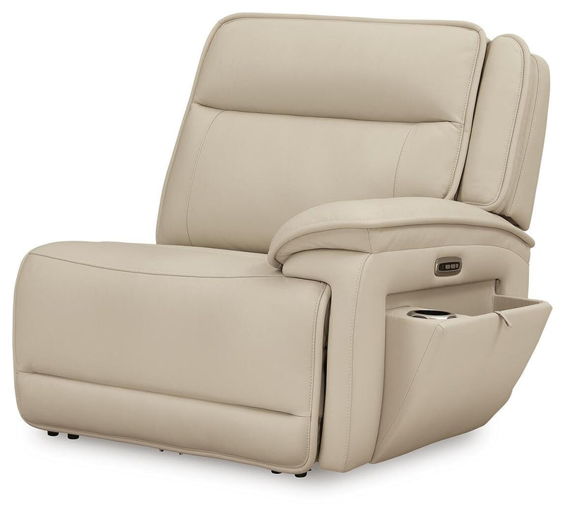 Seccional reclinable Double Deal con consola