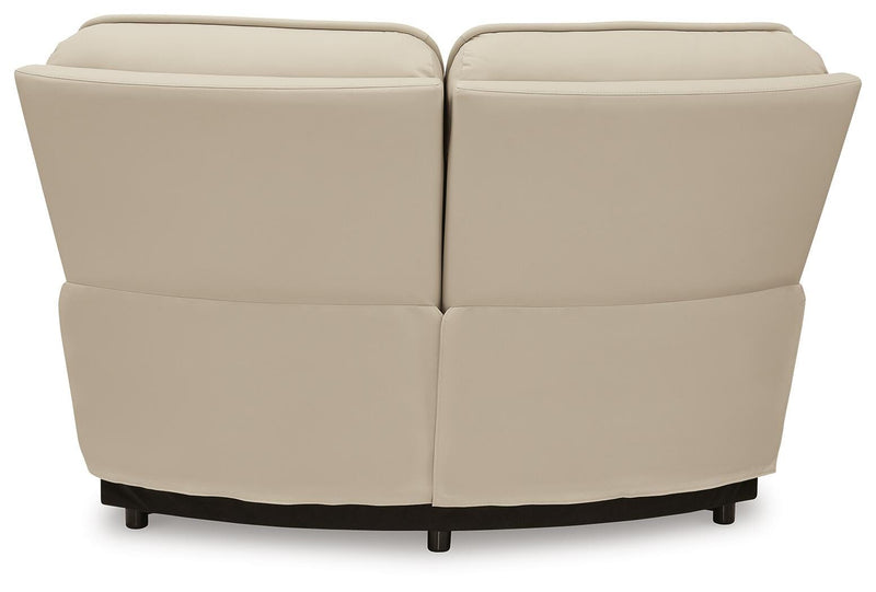 Seccional reclinable Double Deal con consola
