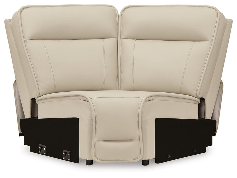 Seccional reclinable Double Deal con consola