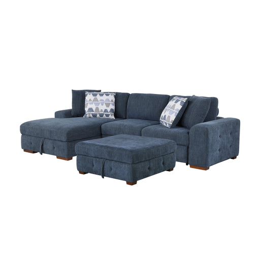 Raife 3-piece Sectional With Left Chaise And Ottoman