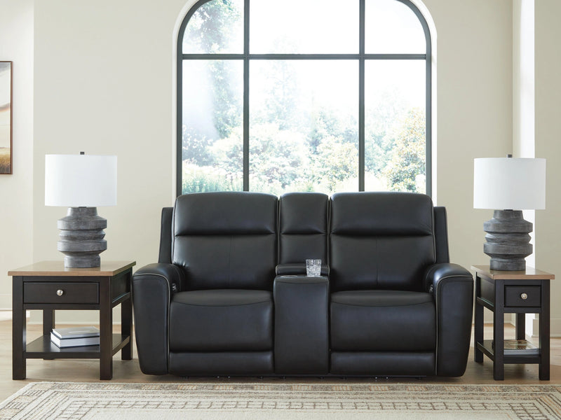Seccional reclinable doble 5Z-Comfort con consola