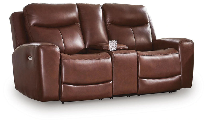 كنبة استرخاء Next Move Power Reclining ذات مقعدين مع وحدة تحكم