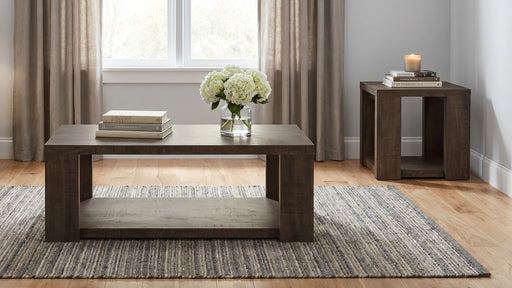Pavone Open-Shelf Coffee and End Table Set