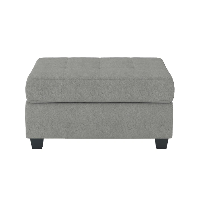 9507GRY-4 - Otomana de Almacenamiento