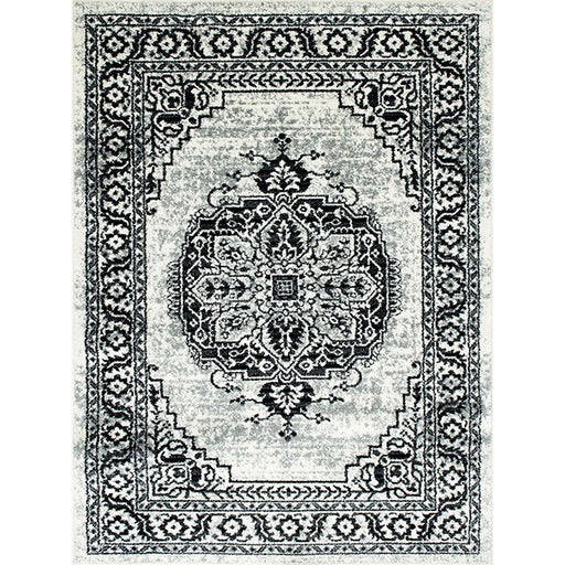 Serang Gray/Black 5' X 7' Area Rug