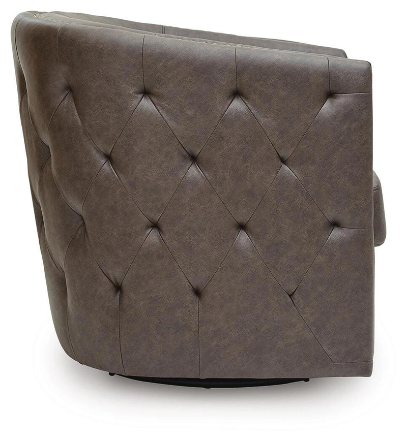 Sillón decorativo giratorio Brentlow