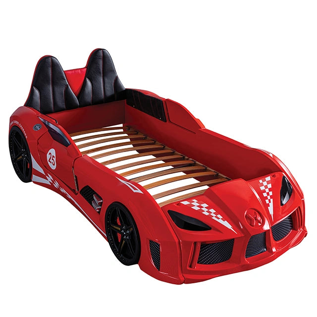 Pista Cama Blanca, Roja, Negra y Azul
