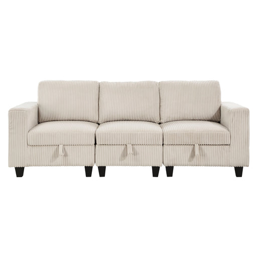Walterboro sofa With Storage, Storage Pouches And Charging Ports