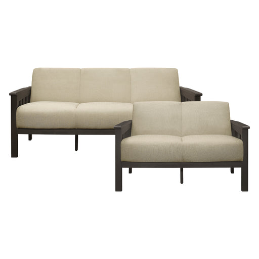 Lewiston 2pc Set: Sofa, Love