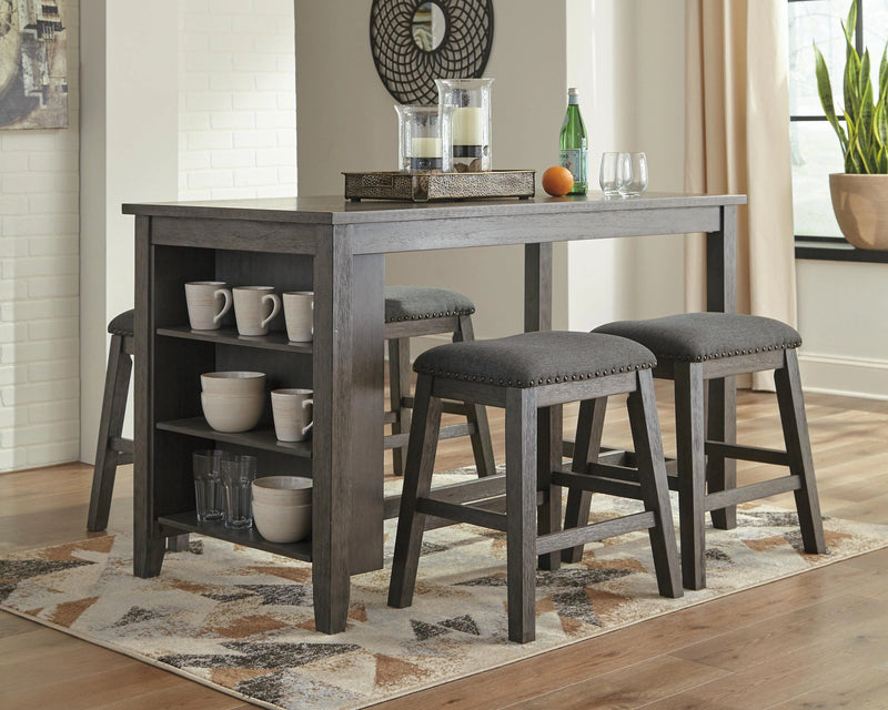 Mesa de comedor de altura de mostrador Caitbrook