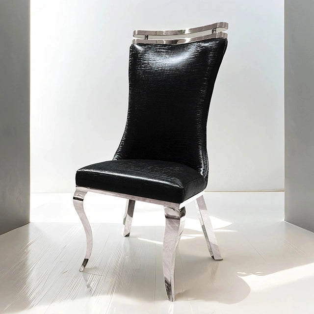 Silla Palazzo plateada (2/CTN)