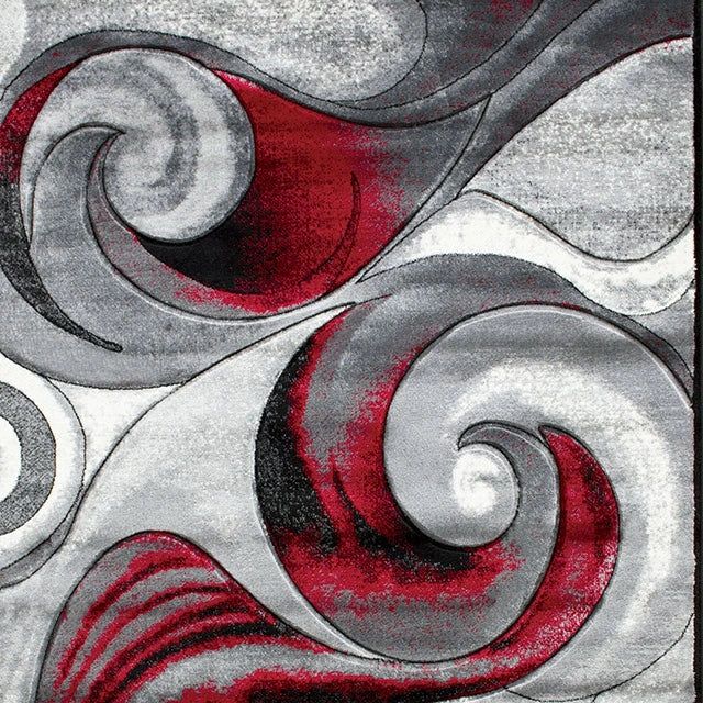 Alfombra Niksar Roja de 1,52 m x 2,13 m