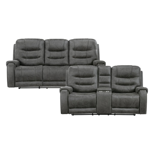 Oberon 2pc Set: Sofa, Love