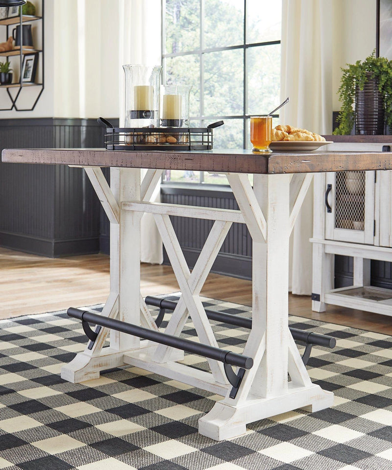 Mesa de comedor de altura de mostrador Valebeck